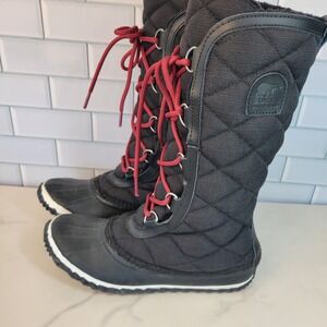 Sorel Out N About US 7 EU 38 Tall Quilted Lined Boots Waterproof Winter